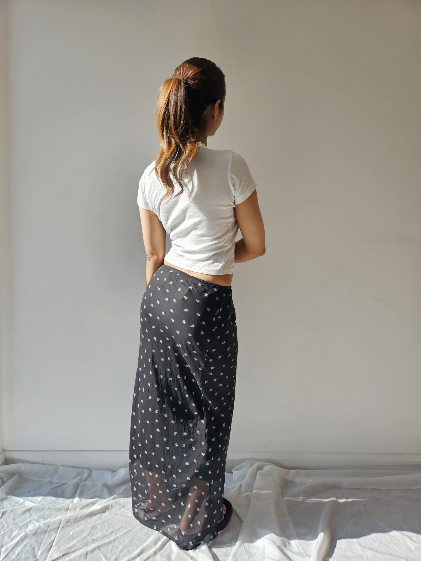 Jemima Floral Print Maxi Skirt