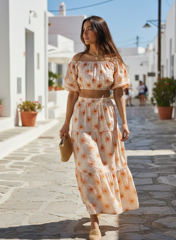 Isabella Sun Maxi Skirt